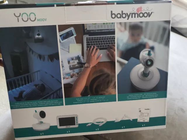 BABYMOOV YOO MOOV 360° Motorized Digital Video Baby Monitor £79.99 -  PicClick UK