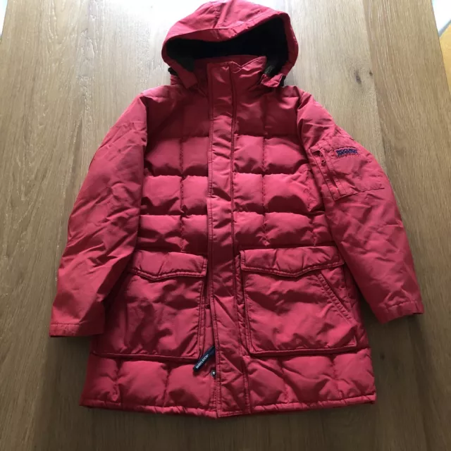 Giubbotto Woolrich Originale Rosso Bambina 10 Anni