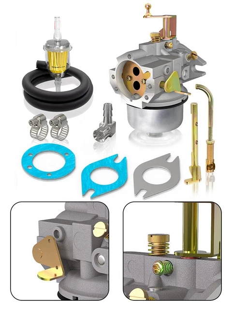 Carburatore In Lega Di Alluminio Rosso Per Motore Bicicletta Motorizzata 49cc 60cc 66cc 80cc - 2