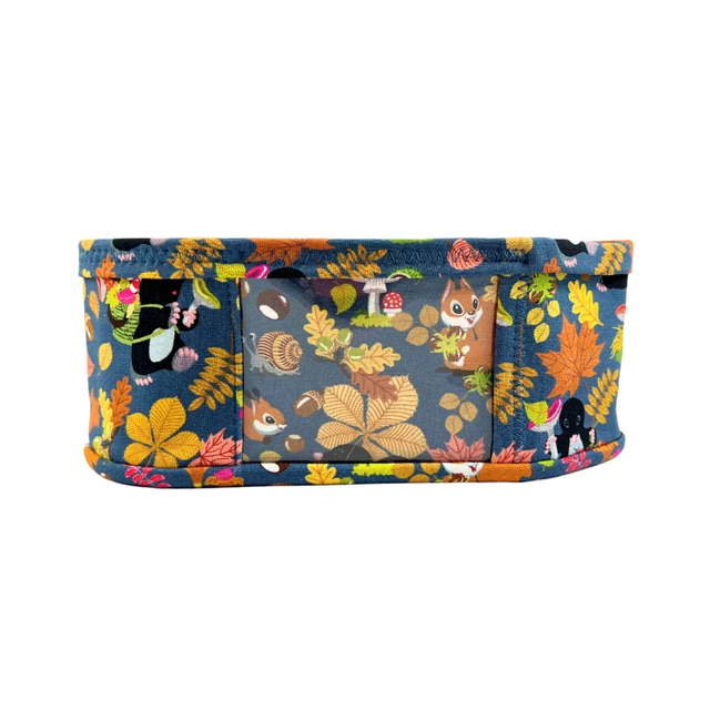 Cinta abdominal para bombas de insulina topo y amigos, azul