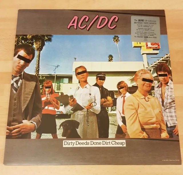 Ac/Dc 'Dirty Deeds Done Dirt Cheap' Remastered 180 Gram Reissue Vinyl Lp
