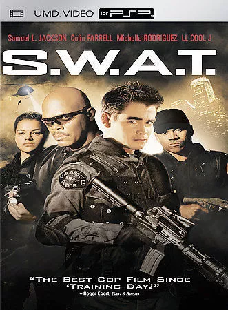 S.W.A.T. Sony PSP UMD Video Saumel Jackson Colin Farrell Michelle Rodrigue