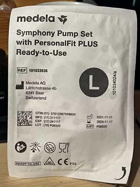 Medela  Pump Set Symphonywith personalFit PLUS Ready-to-Use Size L