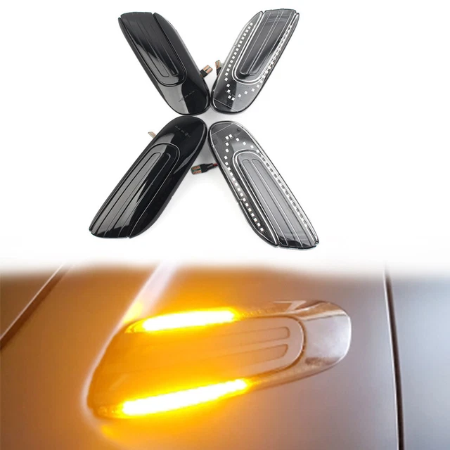 LED Indicatore Laterale Dinamico Luce Segnale Giro Adatta Mini Cooper F55 F56 F57 14-17
