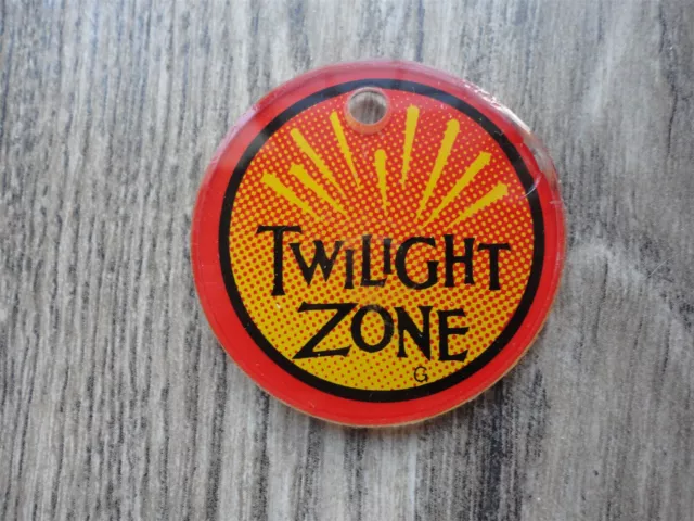 Twilight Zone Pinball Machine Rays Key Chain