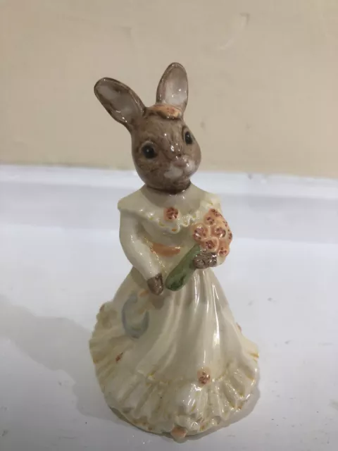 Collectable Royal Doulton With Love Bridesmaid Wedding Bunnykins Figure Db269