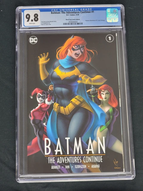 Batman The Adventures Continue # 1 Warren Louw Homage Variant CGC 9.8