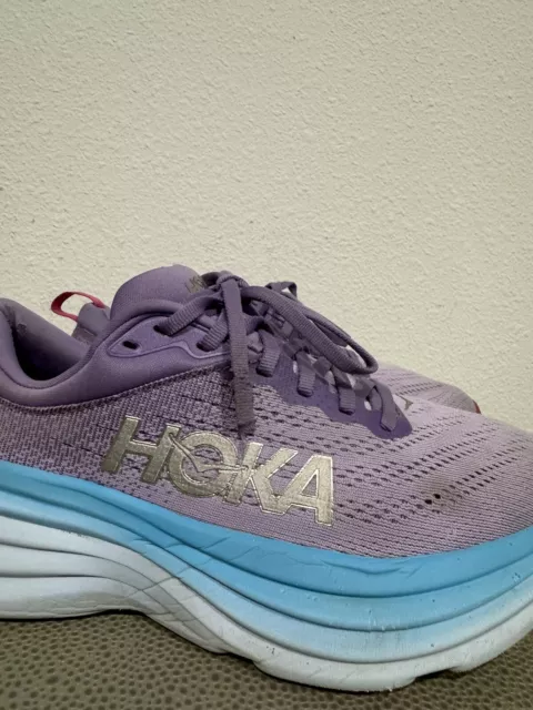 HOKA ONE ONE Women's Bondi 8 Running Sneaker Shoes, Size 7 B US $70.00 ...