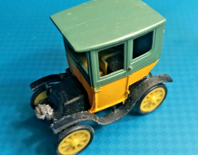 Miniature Rio – De Dion Bouton Victoria Vapeur 1894 – Échelle 1:43 – Avec Remorque