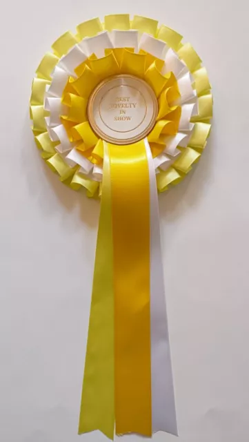 Best Novelty In Show Rosette