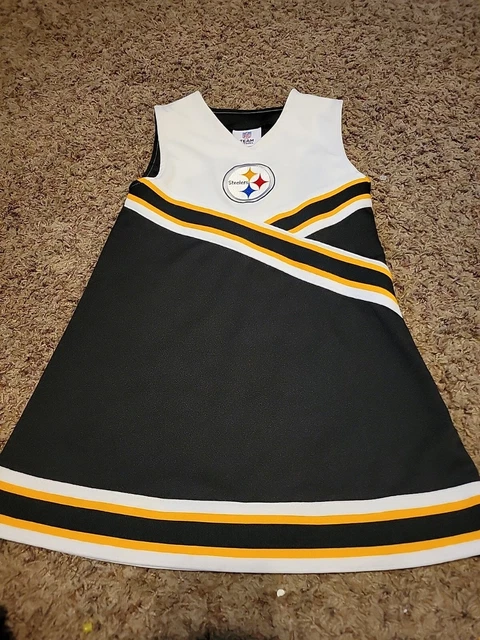 Nfl Pittsburgh  steelers cheerleader outfit girls size 4/5
