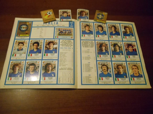 MANCOLISTE FIGURINE ALBUM Calciatori Panini Espana 82 Spagna Mondiali ...