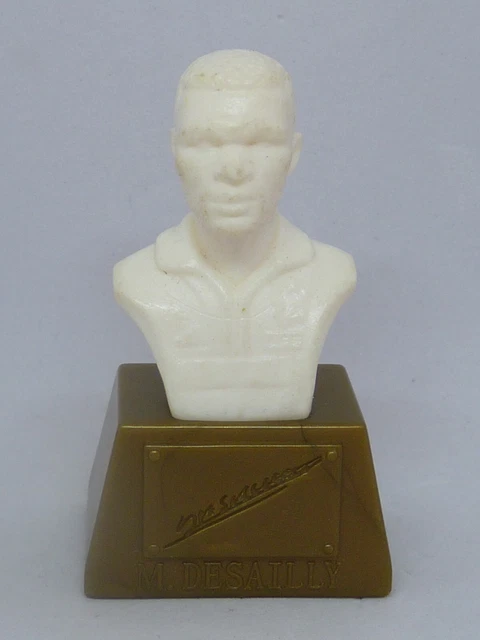 FIGURINE ANCIENNE STARLUX Plastique Joueur De Football Rouge Et Blanc N