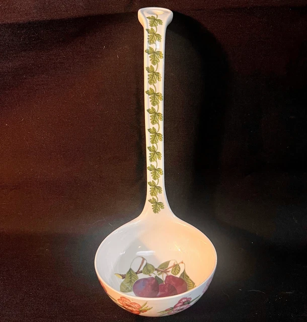 Pomona Portmeirion Ladle, The Reine Claude Plum, "Q"