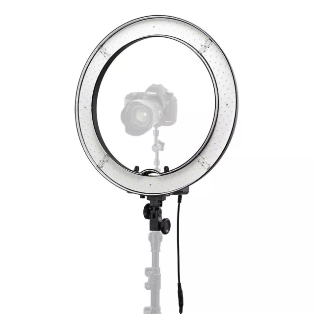 Flashpoint Photo/Video 19" AC Powered 55W Dimmable LED Ring Light