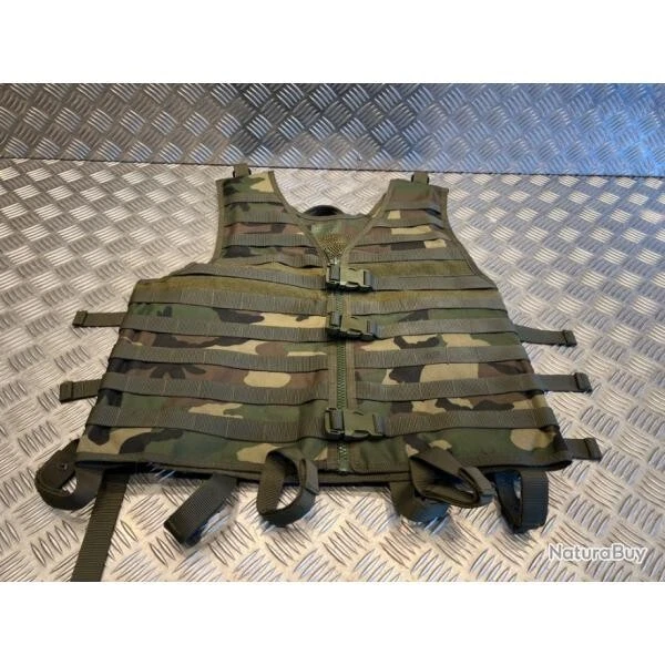 Gilet Tactique USMC Vert Olive - Combat Assault - Taille Unique - Airsoft