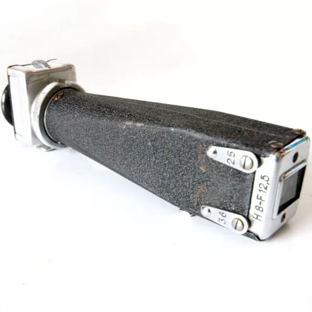 ✅ Visor trifocal Paillard Bolex para cámara de cine H8 temprana