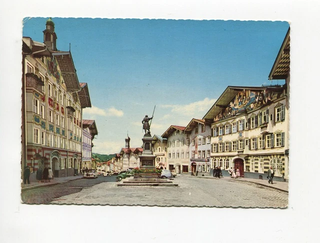 uralte AK Bad Tölz Markstraße 1968 //37