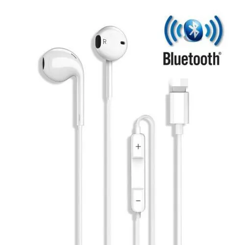 Écouteurs iPhone 7 8 Plus X XR XS Max 11 Casque Micro Contrôle volume Bluetooth