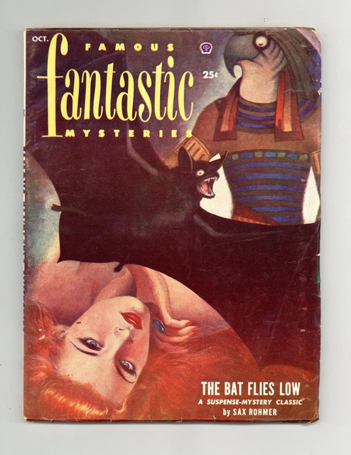 FAMOUS FANTASTIC MYSTERIES Pulp Oct 1951 Vol. 12 #6 VG+ 4.5