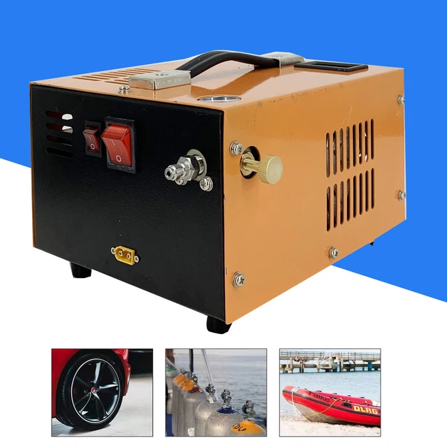 30 Mpa Protable PCP Luftkompressor & Transformator Gewehrpumpe PCP Tank Auto