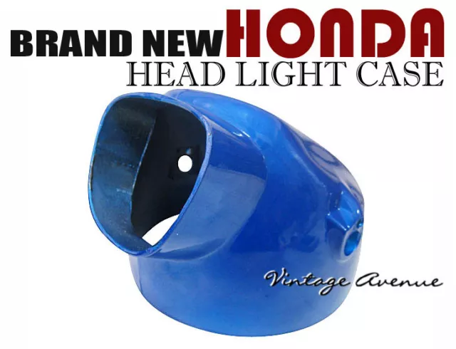 Honda Cl90 Ss125A Cl125A Cl175 Cd125 Cd175 Ca175 Ct90 Ct110 Head Light Case Blue