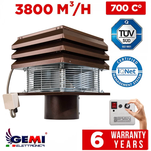 Extracteur de fumées Extraflame EBM - ref 2271046