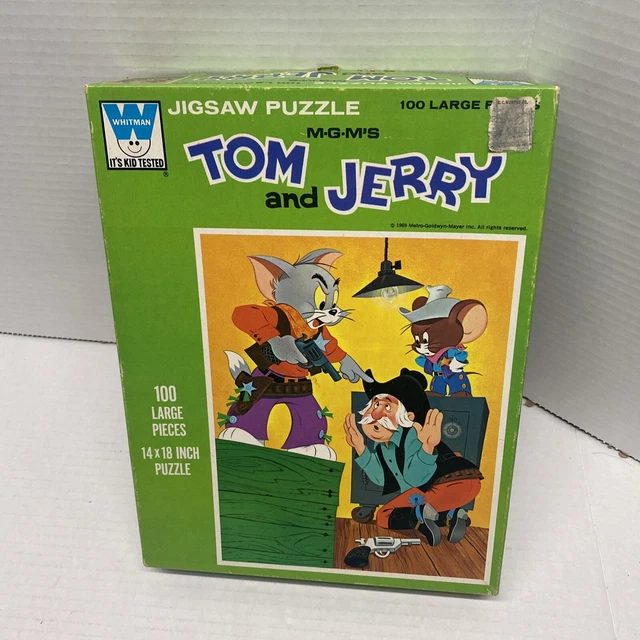 VINTAGE TOM AND Jerry puzzle by whitman £23.59 - PicClick UK