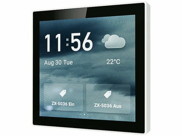 Ecran de contrôle tactile connecté avec passerelle ZigBee pour appareils ELESIO
