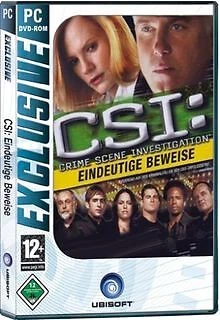 CSI: Crime Scene Investigation - Eindeutige Bewei... | Jeu vidéo | état très bon