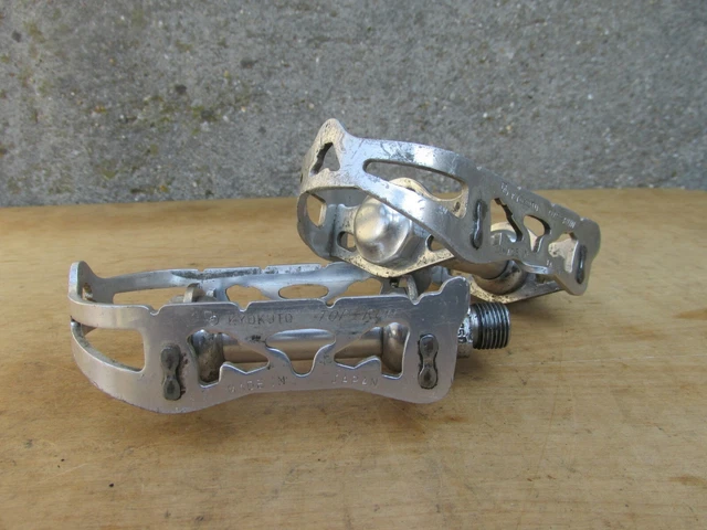 Pédales De Vélo Vintage KYOKUTO TOP RUN – Pour Vélo De Route Peugeot, Reynolds