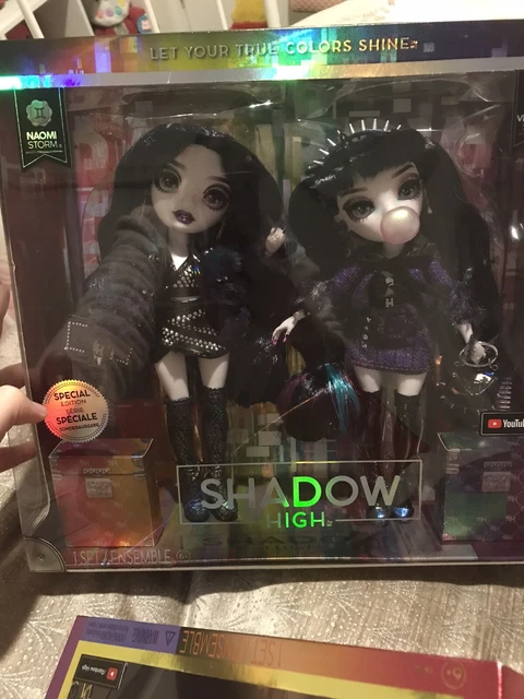 RAINBOW HIGH SHADOW High Twins Fashion Doll Special Edition 2 Pack hard ...