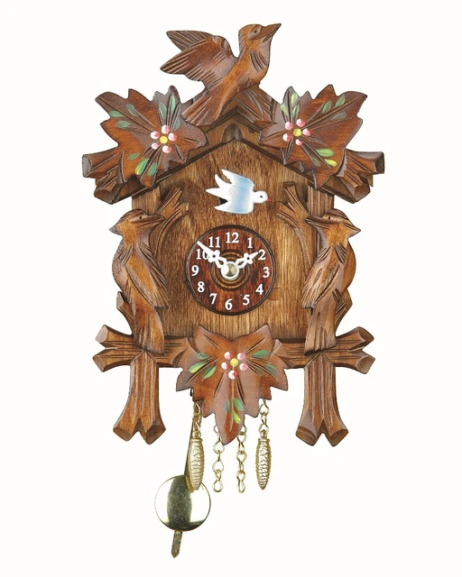 Pendulette Forêt Noire Trenkle – Mini Coucou TU 70 SQ Nu – Neuve Sous Vide