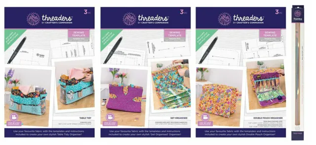 Threaders - Template Storage and Fabric Collection by Crafters Companion