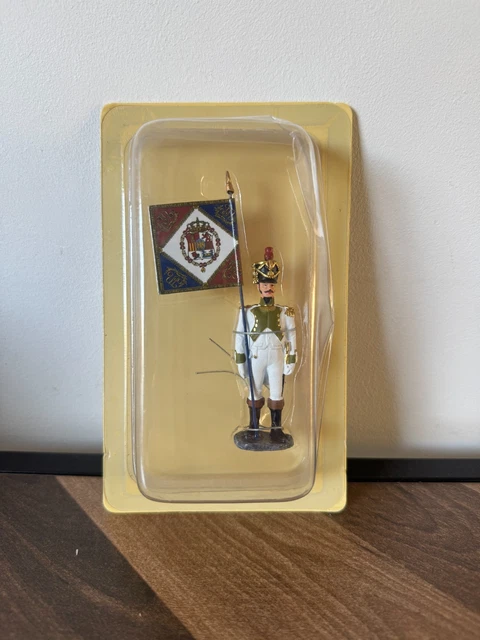 Soldat De Plomb Guy Renaud – Porte-drapeau 9e Hussards, Premier Empire