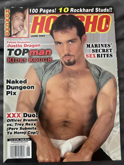 Honcho Magazine Gay Interest Playgirl Vintage June 2002
