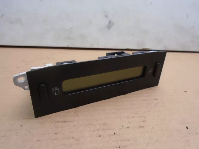 2003-10 Citroen C2 3 Door Clock Radio & Multifunction Display Screen 9647409477