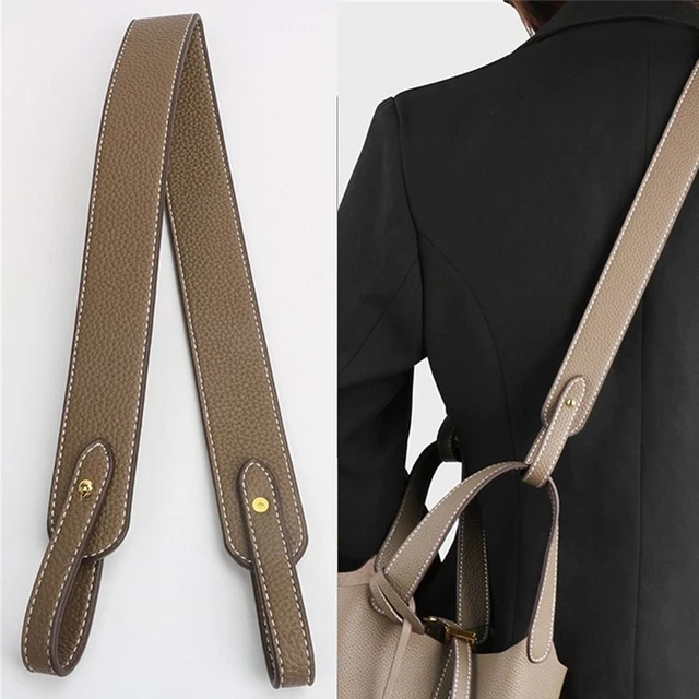 Solid Color Bag Strap PU Leather Bag Accessories Fashion Handbag Belt  Women