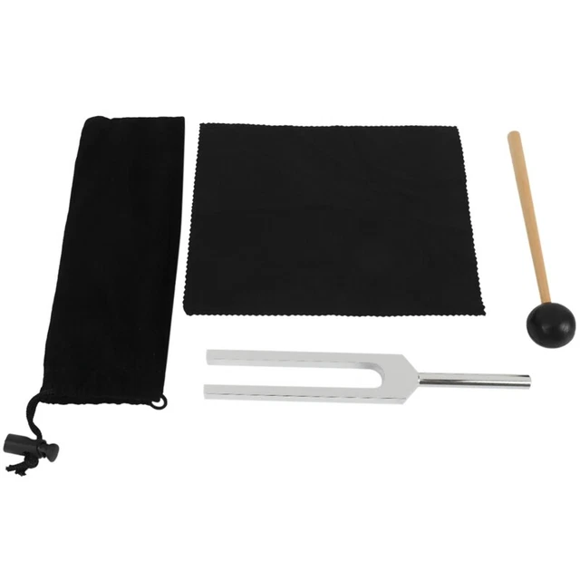 Tuning Fork 528C 528HZ Tuner with Mallet Set for DNA Repair Healing Nervous T5G2