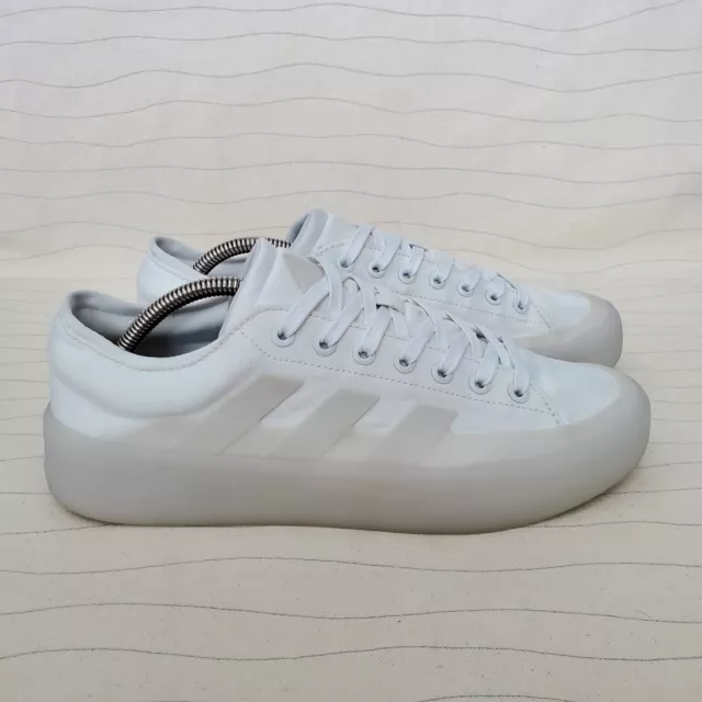 ADIDAS MENS ZNSORED Crystal Cloud White Skateboarding Shoes HP5988 Size ...