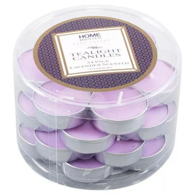 Candle Tealight Scented 24pc