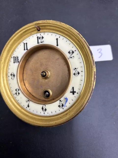 GENUINE ANTIQUE FRENCH TIMEPIECE CLOCK  MOVEMENT circa 1890