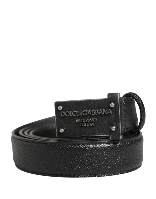 Cintura con doppia fibbia e strass - NERO - 10.00