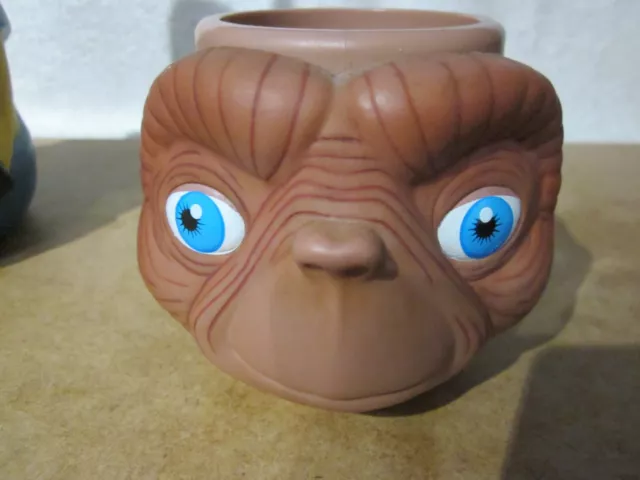 Universal Studios E.T. Gesicht Sammlerstück Vintage Film Tasse