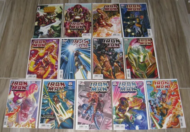 Iron Man Comics #1-25 Complete Run | Marvel 2020-22 | 1st Prints (vf/nm)