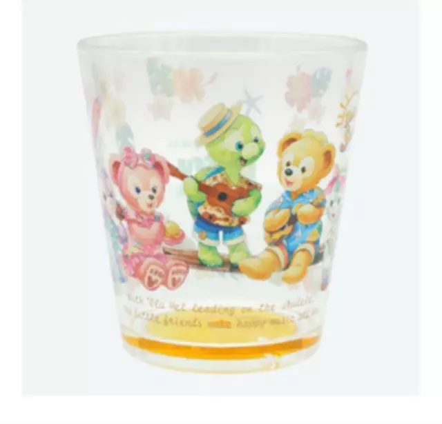 Tokyo Disney Resort 2021 Duffy Sunny Fun Souvenir Copa de vidrio acrílico...