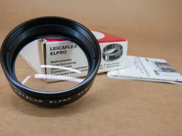 Leitz Leica 16531 Elpro Macrotar VIa Close-up Lens for Leica R 50mm - Boxed