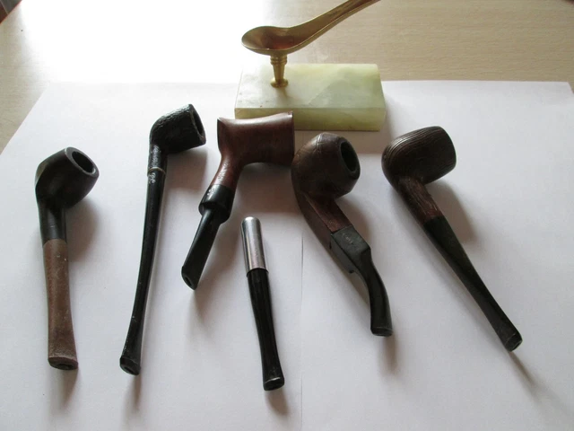 Lot De 4 Pipes Vintage – Sommer, Jima, Osa, Irvin S – Collection Années 1900-1970