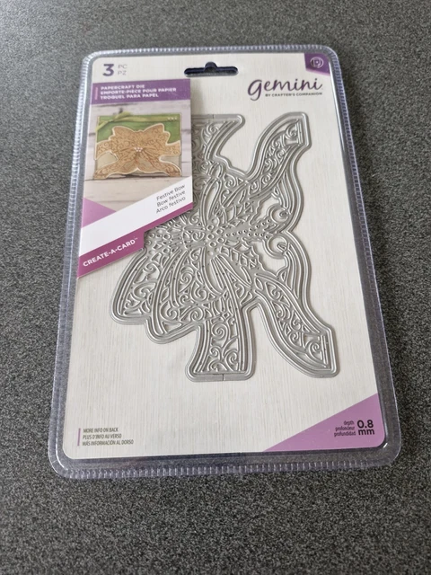 GEMINI BY CRAFTER'S Companion Papercraft Die £2.00 - PicClick UK