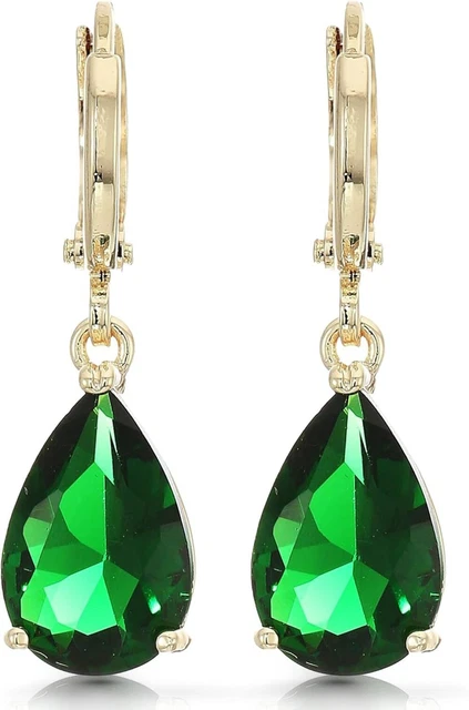 Earrings For Women Crystalline Azuria Teardrops Dangle Earrings